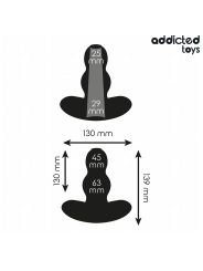 Addicted Toys - Tappo Anale Cavo Taglia Xl 139 Cm - Addicted Toys - Plug e Catene Anali | erosidea.com