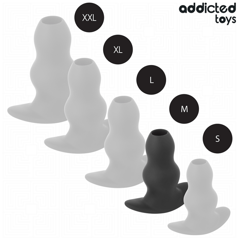 Addicted Toys - Tappo Anale Cavo Taglia M 96 Cm - Addicted Toys - Plug e Catene Anali | erosidea.com
