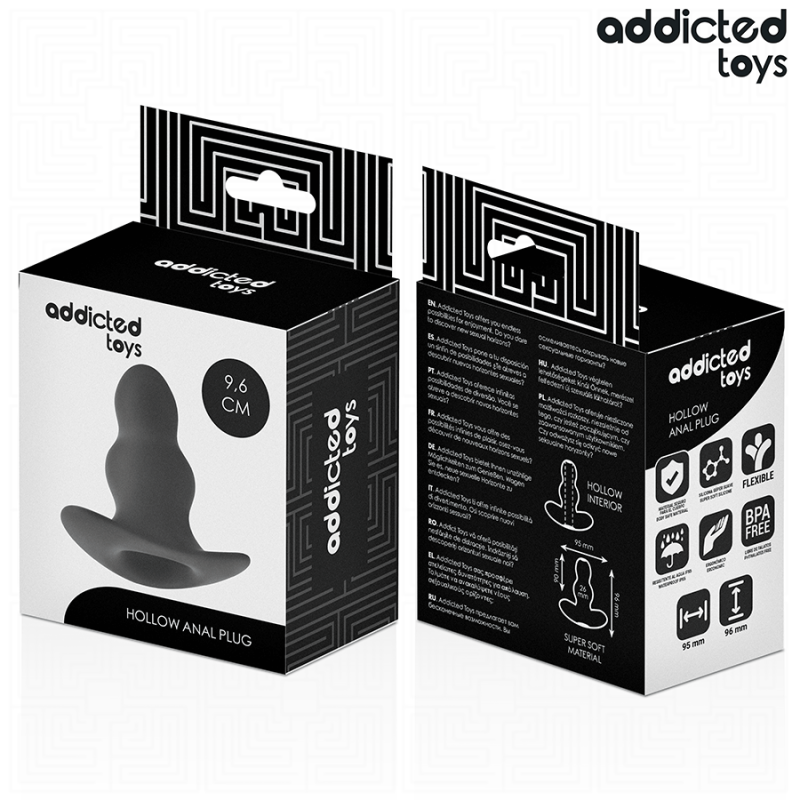 Addicted Toys - Tappo Anale Cavo Taglia M 96 Cm - Addicted Toys - Plug e Catene Anali | erosidea.com