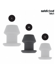 Addicted Toys - Extreme Hollow Anal Plug Taglia M 87 Cm - Addicted Toys - Plug e Catene Anali | erosidea.com