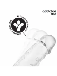 Addicted Toys - Estensione Pene Trasparente Taglia S 23 Cm - Addicted Toys - Guaine e Prolunghe | erosidea.com