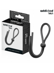 Addicted Toys - Corda In Silicone Pene A Singolo Anello - Addicted Toys - Guaine e Prolunghe | erosidea.com