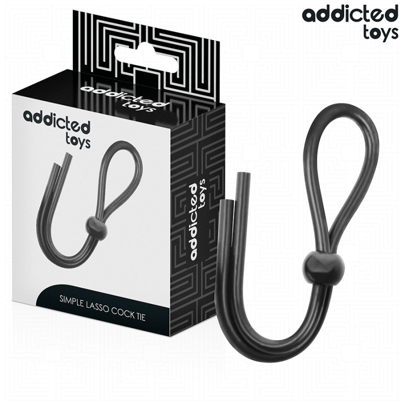 Addicted Toys - Corda In Silicone Pene A Singolo Anello - Addicted Toys - Guaine e Prolunghe | erosidea.com