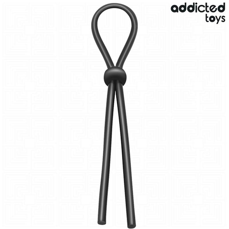 Addicted Toys - Corda In Silicone Pene A Singolo Anello - Addicted Toys - Guaine e Prolunghe | erosidea.com