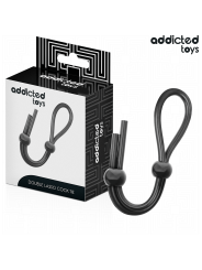 Addicted Toys - Corda In Silicone Per Il Pene A Doppio Anello - Addicted Toys - Guaine e Prolunghe | erosidea.com