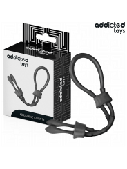 Addicted Toys - Corda In Silicone Regolabile Per Il Pene - Addicted Toys - Guaine e Prolunghe | erosidea.com