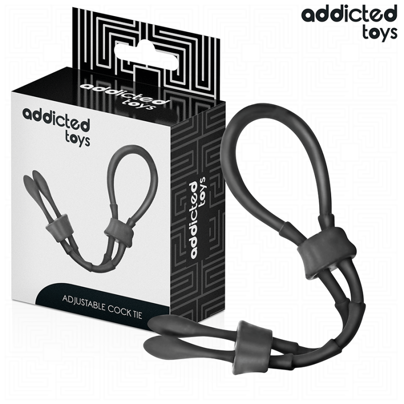 Addicted Toys - Corda In Silicone Regolabile Per Il Pene - Addicted Toys - Guaine e Prolunghe | erosidea.com