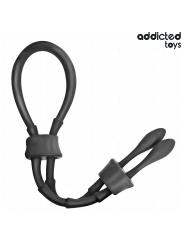 Addicted Toys - Corda In Silicone Regolabile Per Il Pene - Addicted Toys - Guaine e Prolunghe | erosidea.com