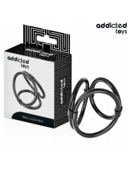 Addicted Toys - Anello Pene Triplo - Addicted Toys - Guaine e Prolunghe | erosidea.com