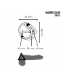 Addicted Toys - Anello Pene Triplo - Addicted Toys - Guaine e Prolunghe | erosidea.com