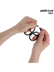 Addicted Toys - Anello Pene Triplo - Addicted Toys - Guaine e Prolunghe | erosidea.com