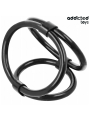 Addicted Toys - Anello Pene Triplo - Addicted Toys - Guaine e Prolunghe | erosidea.com