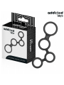 Addicted Toys - Anello Pene Con Divisori Per Testicoli - Addicted Toys - Guaine e Prolunghe | erosidea.com