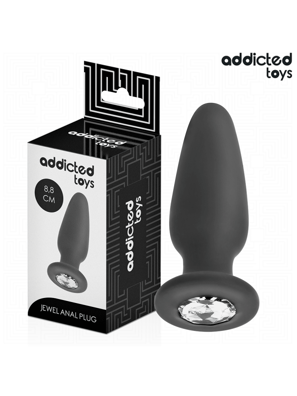 Addicted Toys - Plug Anale Con Gioiello Taglia S 88 Cm - Addicted Toys - Plug e Catene Anali | erosidea.com