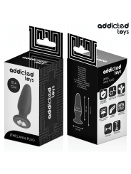 Addicted Toys - Plug Anale Con Gioiello Taglia M 104 Cm - Addicted Toys - Anelli Fallici | erosidea.com