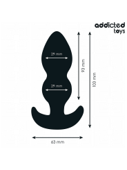 Addicted Toys - Tappo Anale Taglia S 103 Cm - Addicted Toys - Plug e Catene Anali | erosidea.com