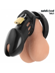 Addicted Toys Locked - Gabbia Pene Obsidian Hold Taglia M - ADDICTED TOYS LOCKED - Costrittivi | erosidea.com