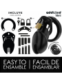 Addicted Toys Locked - Gabbia Pene Obsidian Hold Taglia M - ADDICTED TOYS LOCKED - Costrittivi | erosidea.com