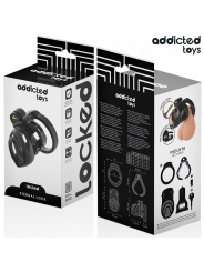 Addicted Toys Locked - Gabbia Pene Con Bloccaggio Eterno 9 Cm - ADDICTED TOYS LOCKED - Costrittivi | erosidea.com