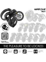 Addicted Toys Locked - Gabbia Pene Con Bloccaggio Eterno 9 Cm - ADDICTED TOYS LOCKED - Costrittivi | erosidea.com
