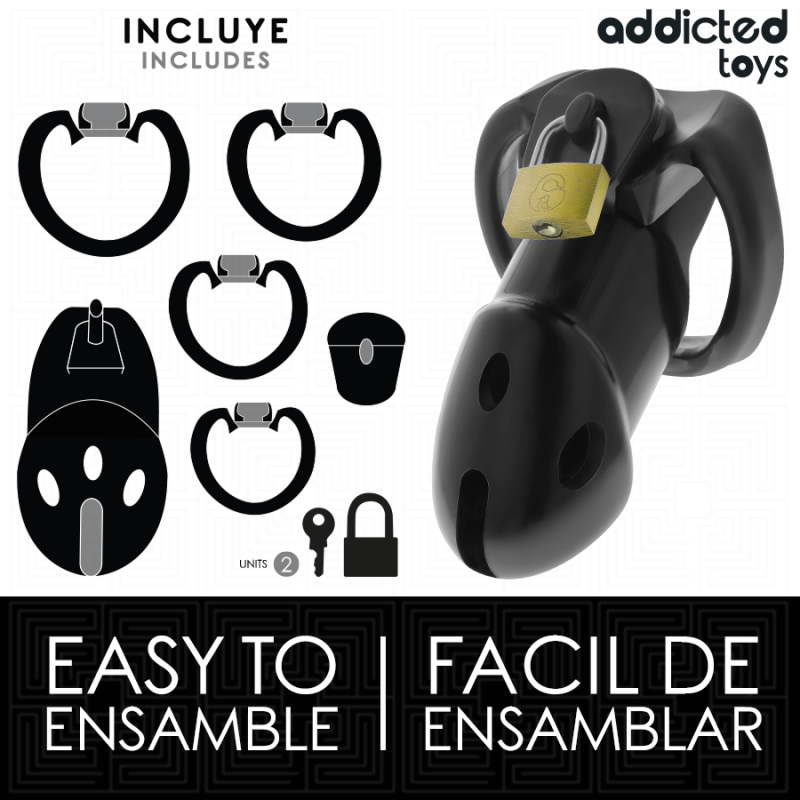 Addicted Toys Locked - Gabbia Pene Den Non Rottura 98 Cm - ADDICTED TOYS LOCKED - Costrittivi | erosidea.com