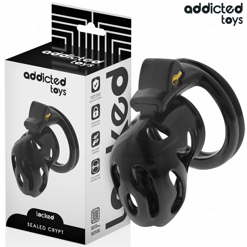 Addicted Toys Locked - Gabbia Pene Sigillata Crypt 8 Cm - ADDICTED TOYS LOCKED - Costrittivi | erosidea.com