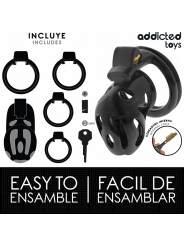 Addicted Toys Locked - Gabbia Pene Sigillata Crypt 8 Cm - ADDICTED TOYS LOCKED - Costrittivi | erosidea.com