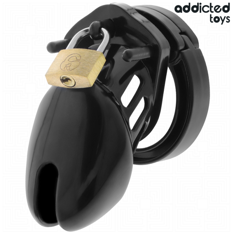 Addicted Toys Locked - Gabbia Pene Obsidian Hold Taglia S - ADDICTED TOYS LOCKED - Costrittivi | erosidea.com