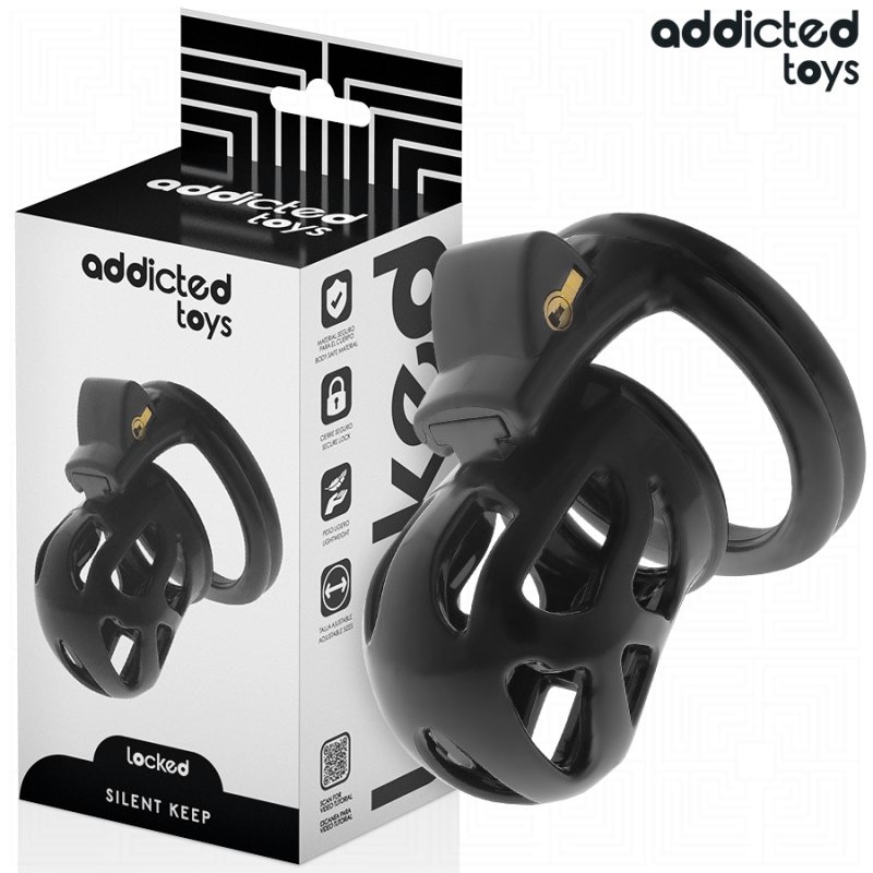 Addicted Toys Locked - Gabbia Pene Silenziosa 75 Cm - ADDICTED TOYS LOCKED - Costrittivi | erosidea.com