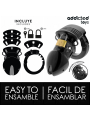 Addicted Toys Bloccato - Gabbia Pene Profonda Di Castit€ 75 Cm - ADDICTED TOYS LOCKED - Costrittivi | erosidea.com