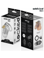 Addicted Toys Locked - Gabbia Pene Metallo Con Cellule Di Ferro 4 Cm Taglia S - ADDICTED TOYS LOCKED - Costrittivi | erosidea.com