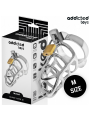 Addicted Toys Locked - Gabbia Pene Con Serratura In Argento Taglia M - ADDICTED TOYS LOCKED - Costrittivi | erosidea.com