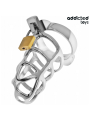 Addicted Toys Locked - Gabbia Pene Con Serratura In Argento Taglia M - ADDICTED TOYS LOCKED - Costrittivi | erosidea.com