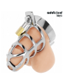 Addicted Toys Locked - Gabbia Pene Con Serratura In Argento Taglia M - ADDICTED TOYS LOCKED - Costrittivi | erosidea.com