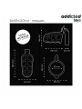 Addicted Toys Locked - Gabbia Pene Con Serratura In Argento Taglia M - ADDICTED TOYS LOCKED - Costrittivi | erosidea.com