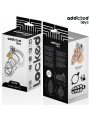 Addicted Toys Locked - Gabbia Pene Con Serratura In Argento Taglia M - ADDICTED TOYS LOCKED - Costrittivi | erosidea.com