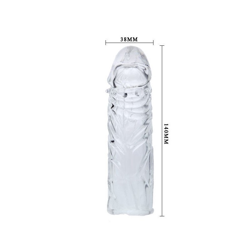 Guaina Pene Baile Silicone Adattabile 13 Cm Lilla - BAILE FOR HIM - Guaine e Prolunghe | erosidea.com