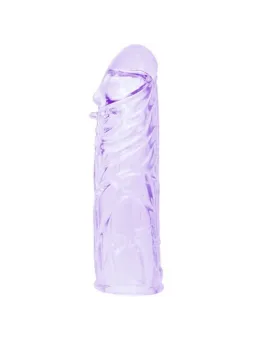 Guaina Pene Baile Silicone Adattabile 13 Cm Lilla