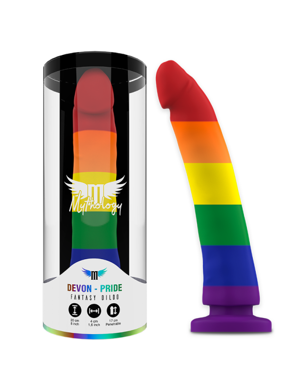 Mythology - Devon Pride Dildo L - MYTHOLOGY FANTASY DILDO - Dildo Speciali | erosidea.com