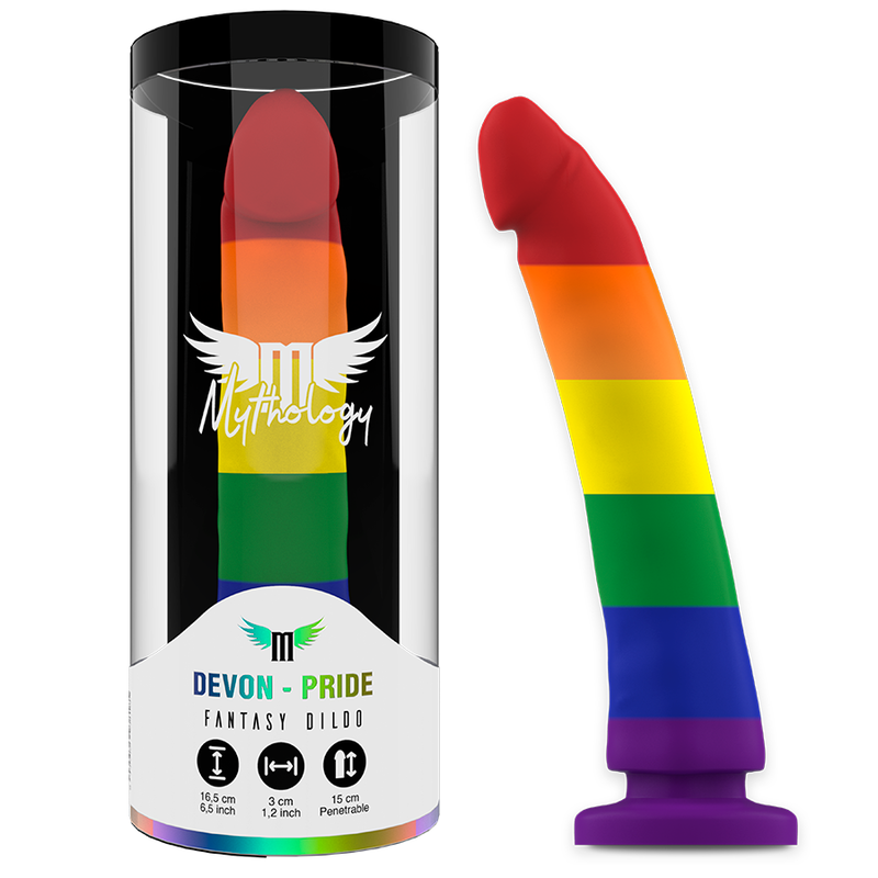 Mythology - Devon Pride Dildo M - MYTHOLOGY FANTASY DILDO - Dildo Speciali | erosidea.com