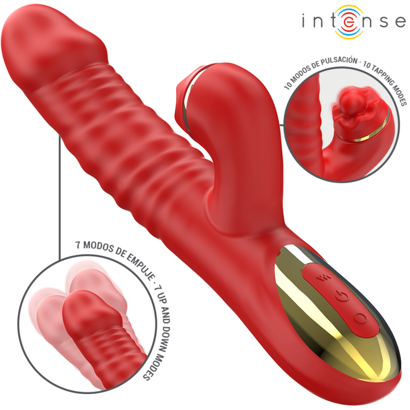 Intense - Vibrazione Thalia E Spinta E Rosso Tapping - INTENSE FUN - Vibratori | erosidea.com