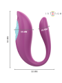 Intense - Annie Vibratore E Stimolatore A Forma Di U Telecomando Viola - INTENSE COUPLES TOYS - Vibratori | erosidea.com