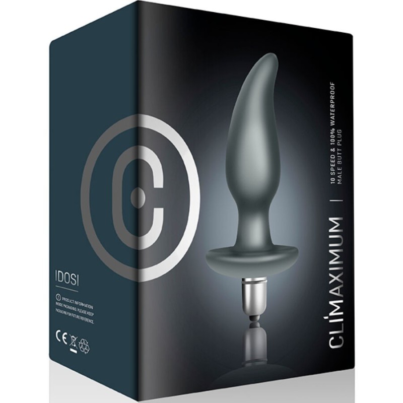 Climaximum - Idosi Plug Anale Vibrante - CLIMAXIMUM - Plug e Catene Anali | erosidea.com