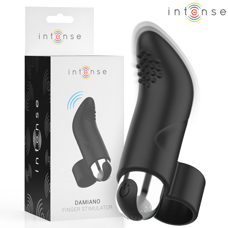 Stimolatore Da Dito Intense Damiano Ricaricabile - INTENSE FUN - Vibratori Mini | erosidea.com