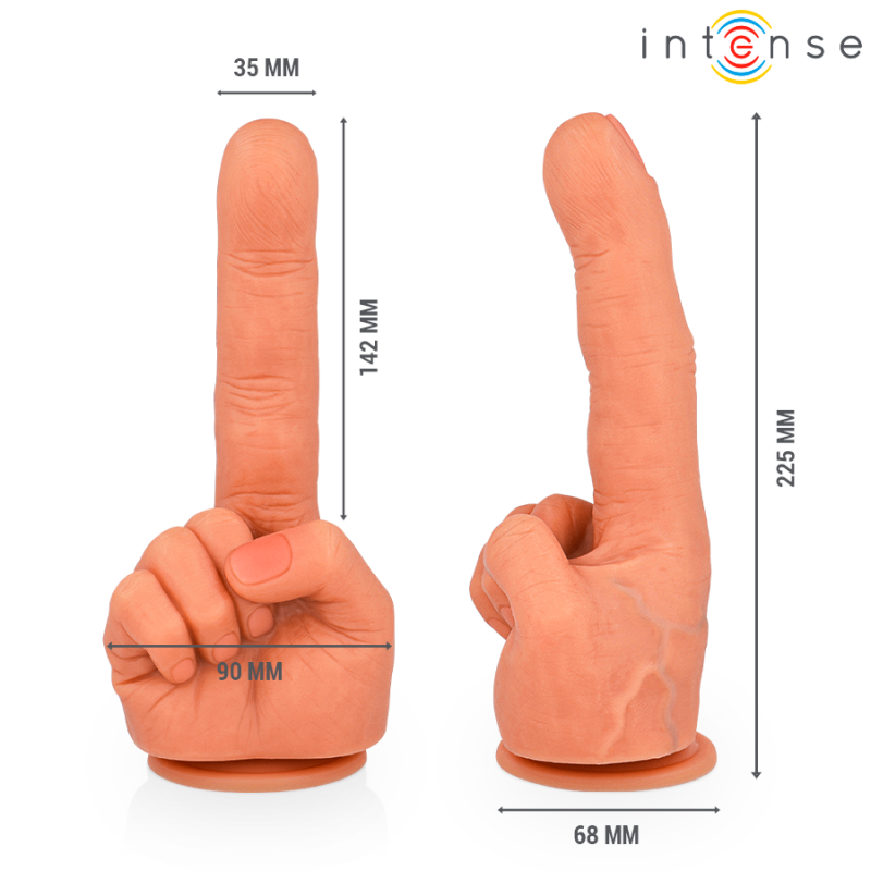 Intense - Hubert Stimolatore Punto G Flessibile Mano 142 Cm - INTENSE FUN - Stimolatori | erosidea.com