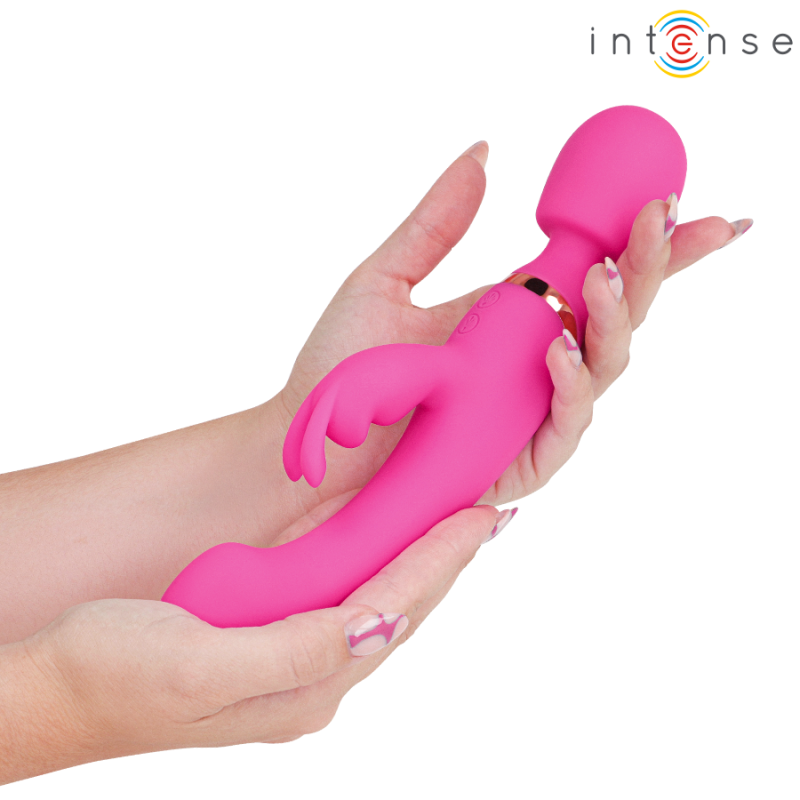 Intense - Winona Doppio Vibratore Rabbit E Bacchetta - INTENSE FUN - Vibratori Rabbit | erosidea.com