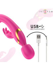 Intense - Winona Doppio Vibratore Rabbit E Bacchetta - INTENSE FUN - Vibratori Rabbit | erosidea.com