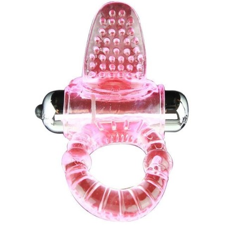 Vibratore Anello Dolce Abs 10 Ritmi Anello Pene Rosa - BAILE FOR HIM - Vibratori | erosidea.com