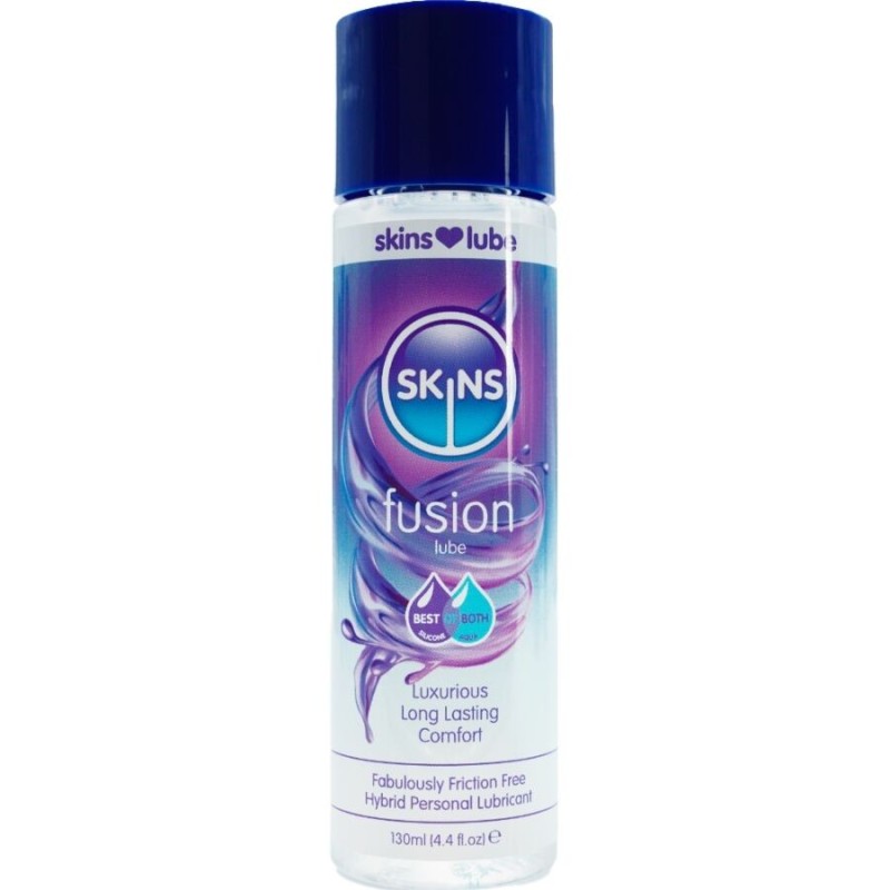 Skins - Fusion Lubrificante Ibrido A Base Di Acqua E Silicone 130 Ml - SKINS - A Base Acqua | erosidea.com