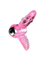 Vibratore Anello Dolce Abs 10 Ritmi Anello Pene Rosa - BAILE FOR HIM - Vibratori | erosidea.com